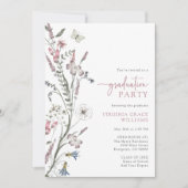 Invitation Parti fleur sauvage (Devant)
