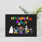 Invitation Parti Halloween (Debout devant)