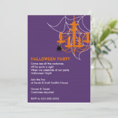 Invitation Parti Halloween (Debout devant)