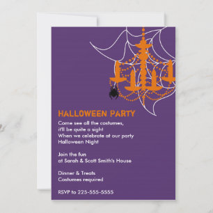 Invitation Parti Halloween
