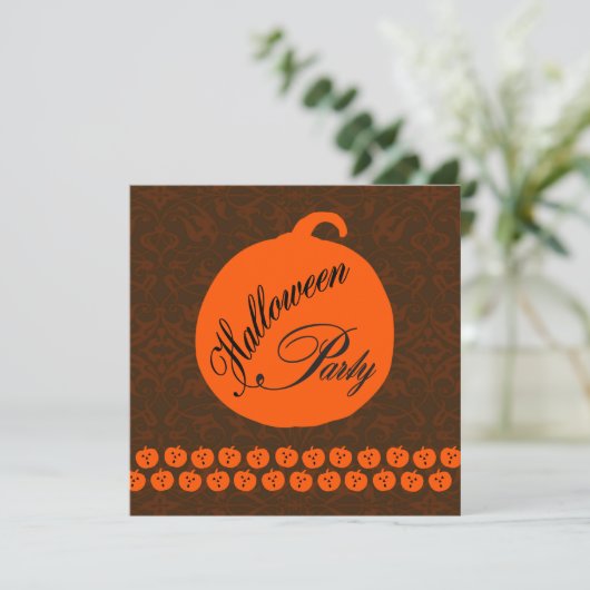 Invitation Parti Halloween (Debout devant)