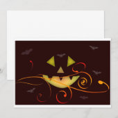 Invitation Parti Halloween (Devant / Derrière)