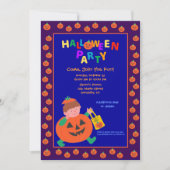 Invitation Parti Halloween (Devant)