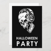 Invitation Parti Halloween (Devant / Derrière)