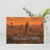 Invitation parti halloween (Debout devant)