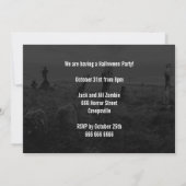 Invitation parti halloween (Dos)