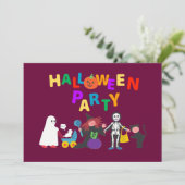 Invitation Parti Halloween (Debout devant)