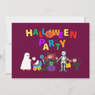 Invitation Parti Halloween