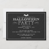 Invitation Parti Halloween (Devant)