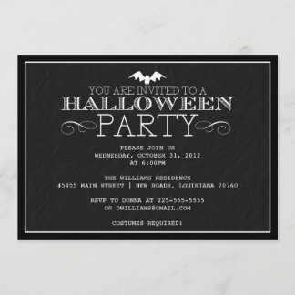 Invitation Parti Halloween