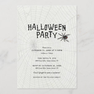 Invitation Parti Halloween