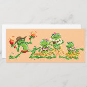 Invitation Parti hawaïen (Devant / Derrière)