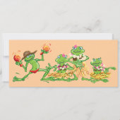 Invitation Parti hawaïen (Devant)