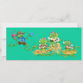 Invitation Parti hawaïen (Devant)