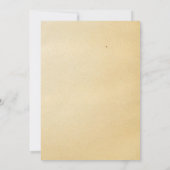 Invitation Parti karaoké adulte rétro vintage (Dos)