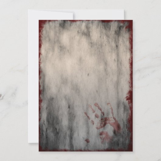 Invitation Parti le plus meurtrier (Dos)