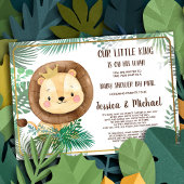 Invitation Parti Lion Whimsical | Douche par courrier