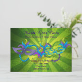 Invitation Parti Mardi Gras (Debout devant)