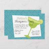Invitation Parti Margarita (Devant / Derrière)