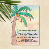 Invitation Parti Mele Kalikimaka