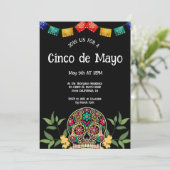 Invitation PARTI Mexicain Cinco de Mayo (Debout devant)