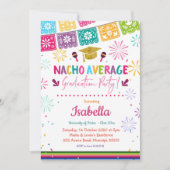 Invitation Parti mexicain pour la moyenne des diplômes Nacho (Devant)