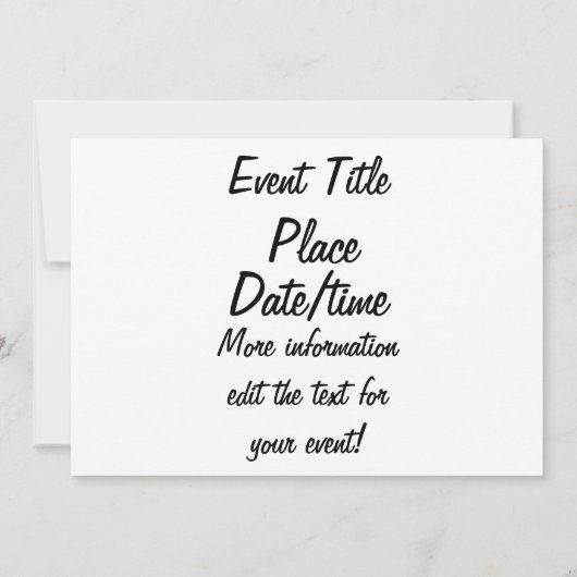 Invitation Parti Ninja (Dos)