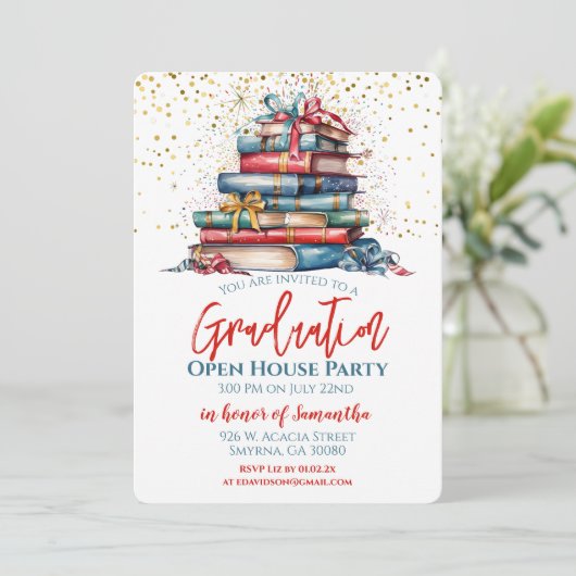 Invitation Parti Open House (Debout devant)