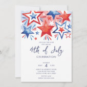 Invitation Parti Patriot 4 juillet (Devant)