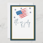 Invitation Parti patriote (Dos)