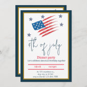 Invitation Parti patriote (Devant / Derrière)