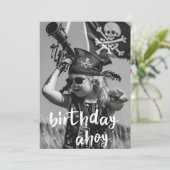 Invitation Parti pirate (Debout devant)