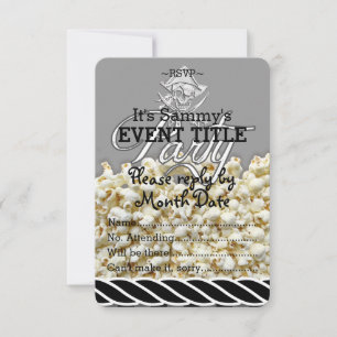 Invitation Parti pirate personnalisé