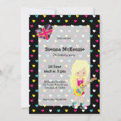 Invitation Parti Rockstar (Devant)