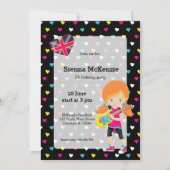 Invitation Parti Rockstar (Devant)