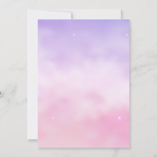 Invitation Parti rose Y2K Retour aux années 2000 Anniversaire (Dos)