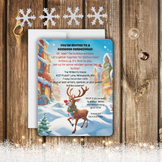 Invitation Parti Rudolph