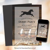 Invitation Parti Russe Bourbon Derby