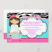 Invitation Parti Spa (Devant / Derrière)