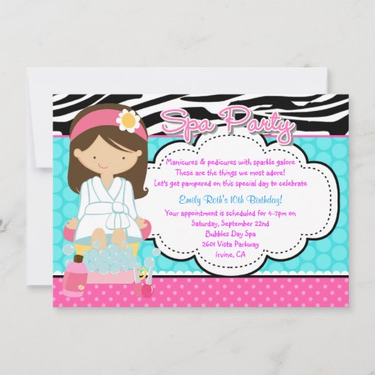 Invitation Parti Spa (Devant)