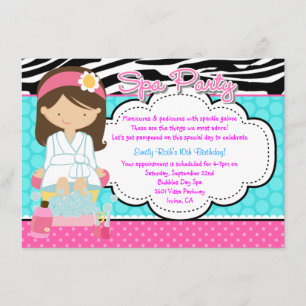 Invitation Parti Spa