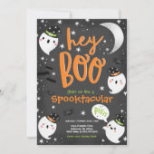 Invitation Parti Spotaculaire des enfants fantômes d'Hallowee (Devant)