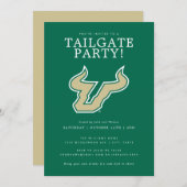 Invitation Parti Tailgate de l'Université de Floride du Sud (Devant / Derrière)