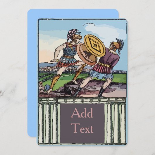 Invitation Parti togolais (Devant / Derrière)