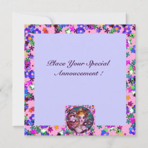 INVITATION PARTI VALENTINE VÉNITIEN DE MASQUÉRADE