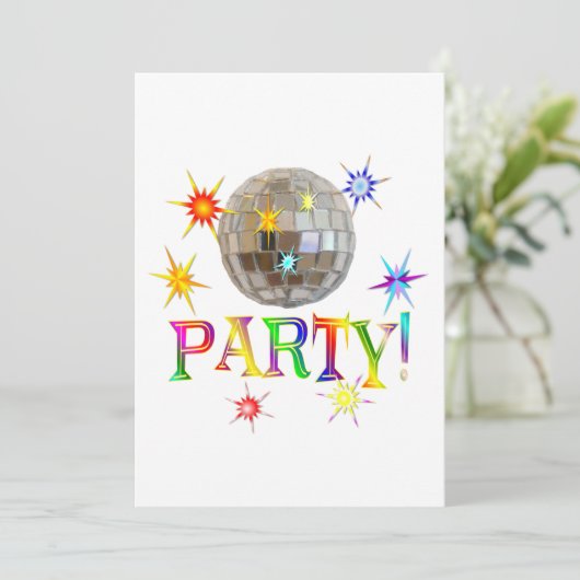 Invitation Partie ! (Debout devant)