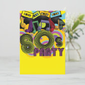 Invitation partie 80s (Debout devant)