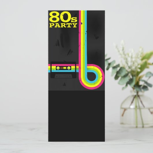 Invitation partie 80s (Debout devant)