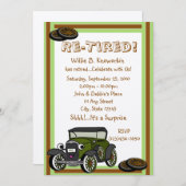 Invitation Partie à la retraite/à la retraite (Devant / Derrière)