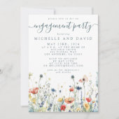 Invitation Partie active de l'engagement des Fleurs sauvages (Devant)